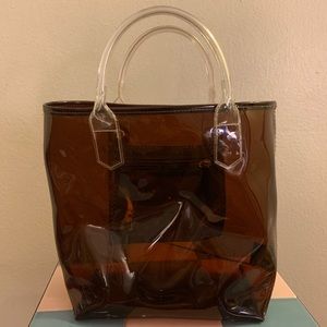 Transparent Brown Tote